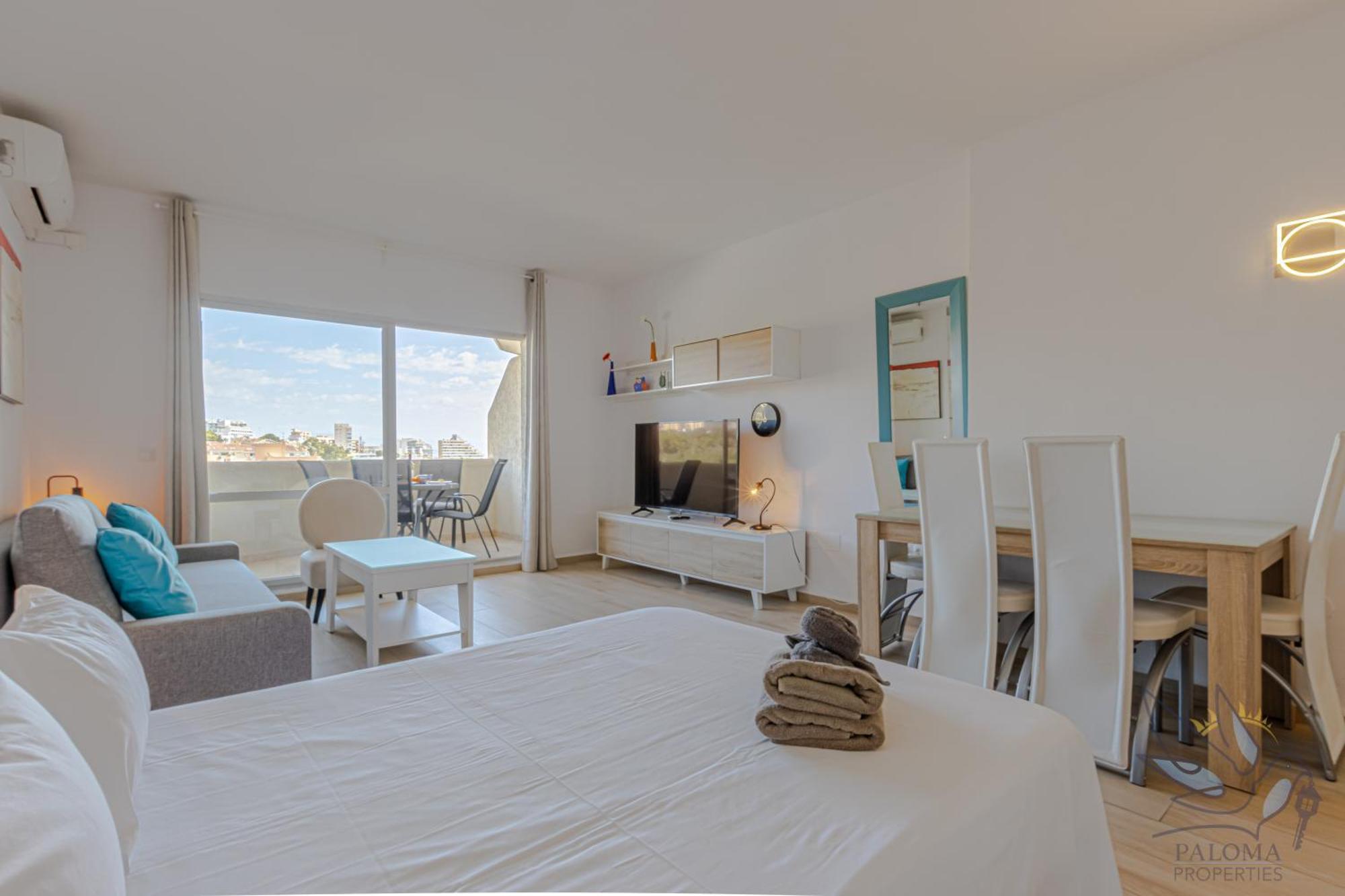 Benal Beach Suite, Parque Acuatico Y Vistas Al Mar Benalmadena Luaran gambar